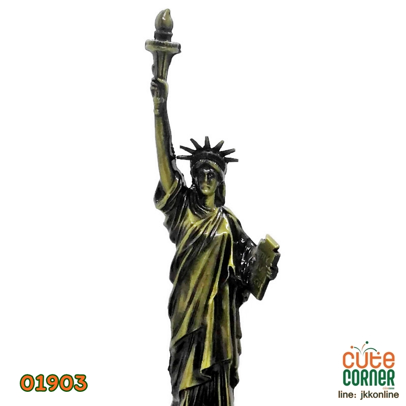 01903- โมเดลเทพีเสรีภาพ BL 26 ซม - ฟรีค่าส่ง