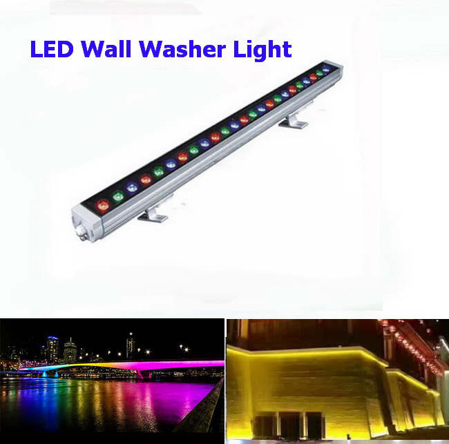 LED Wall Washer Super Bright Outdoor Lighting 36W DMX512