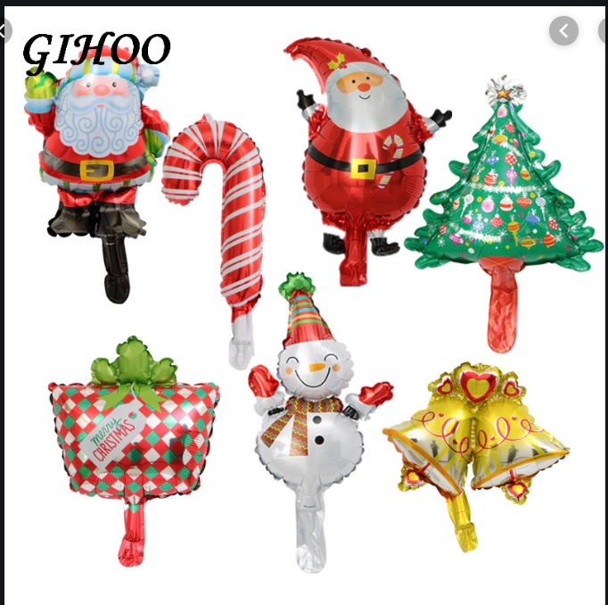 Christmas Balloons mini แพคคล่ะลาย6ใบ