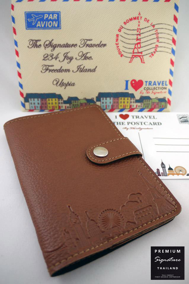 Oak(น้ำตาลอ่อน) - Passport Holder