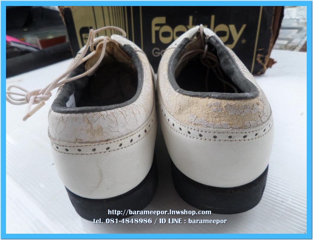รองเท้าใส่ตีกอล์ฟ FOOT-JOY สภาพนอนกล่อง ไม่เคยใช้ เบอร์ 7 ½ สภาพดี