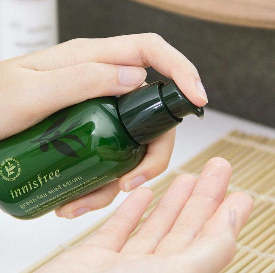Innisfree The Green Tea Seed Serum เซรั่มเมล็ดชาเขียวเจจู