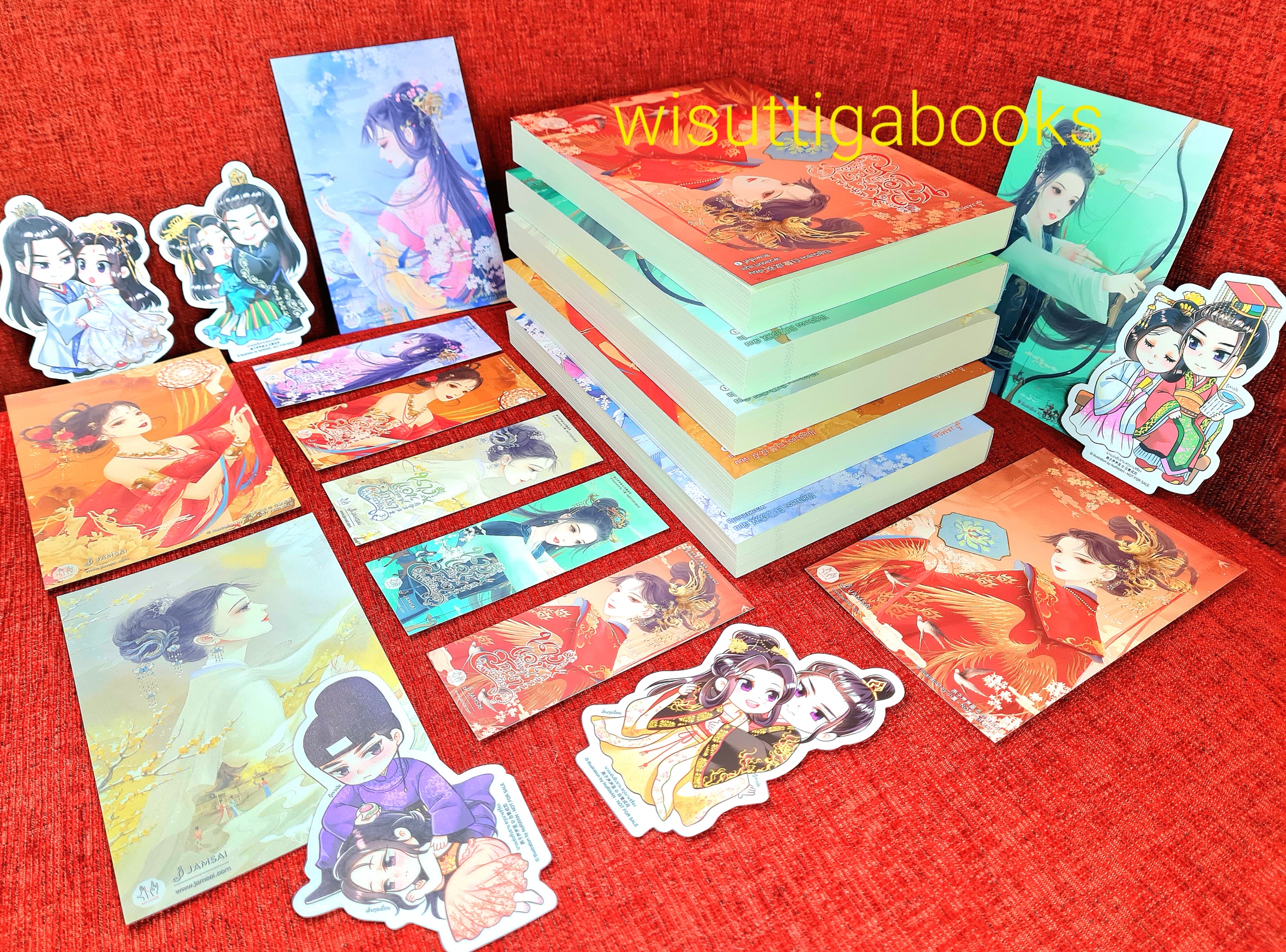 นางแอ่นขับขาน สกุณาแซ่ซ้อง (5เล่มจบ+จิบิ+ที่คั่นครบ): ไป๋ลู่เฉิงซวง เขียน , พวงหยก แปล