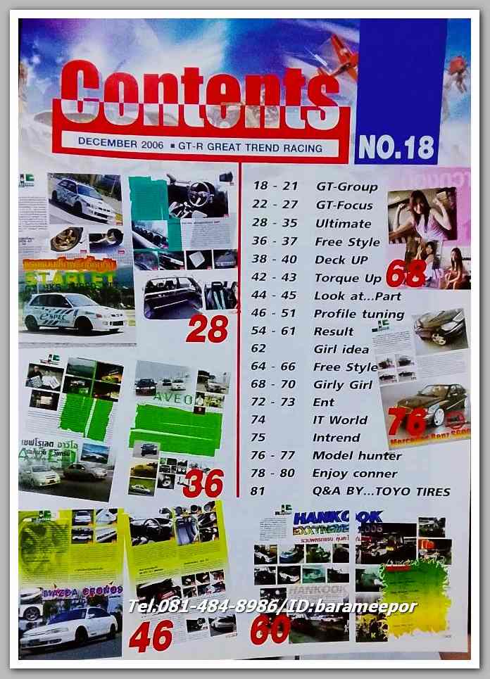 หนังสือ GT-R เกี่ยวกับรถแข่ง N0.18...C.29