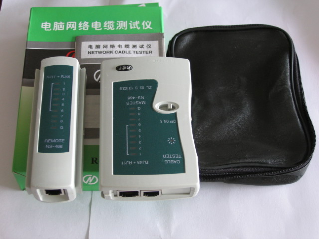 เครื่องทดสอบสายแลน และสายโทรศัพท์