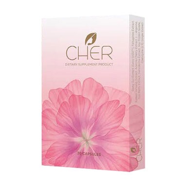 CHER เฌอ by HybridX อาหารเสริมสำหรับผู้หญิง อกฟูรูฟิต ปรับฮอร์โมน ลดปวดประจำเดือน