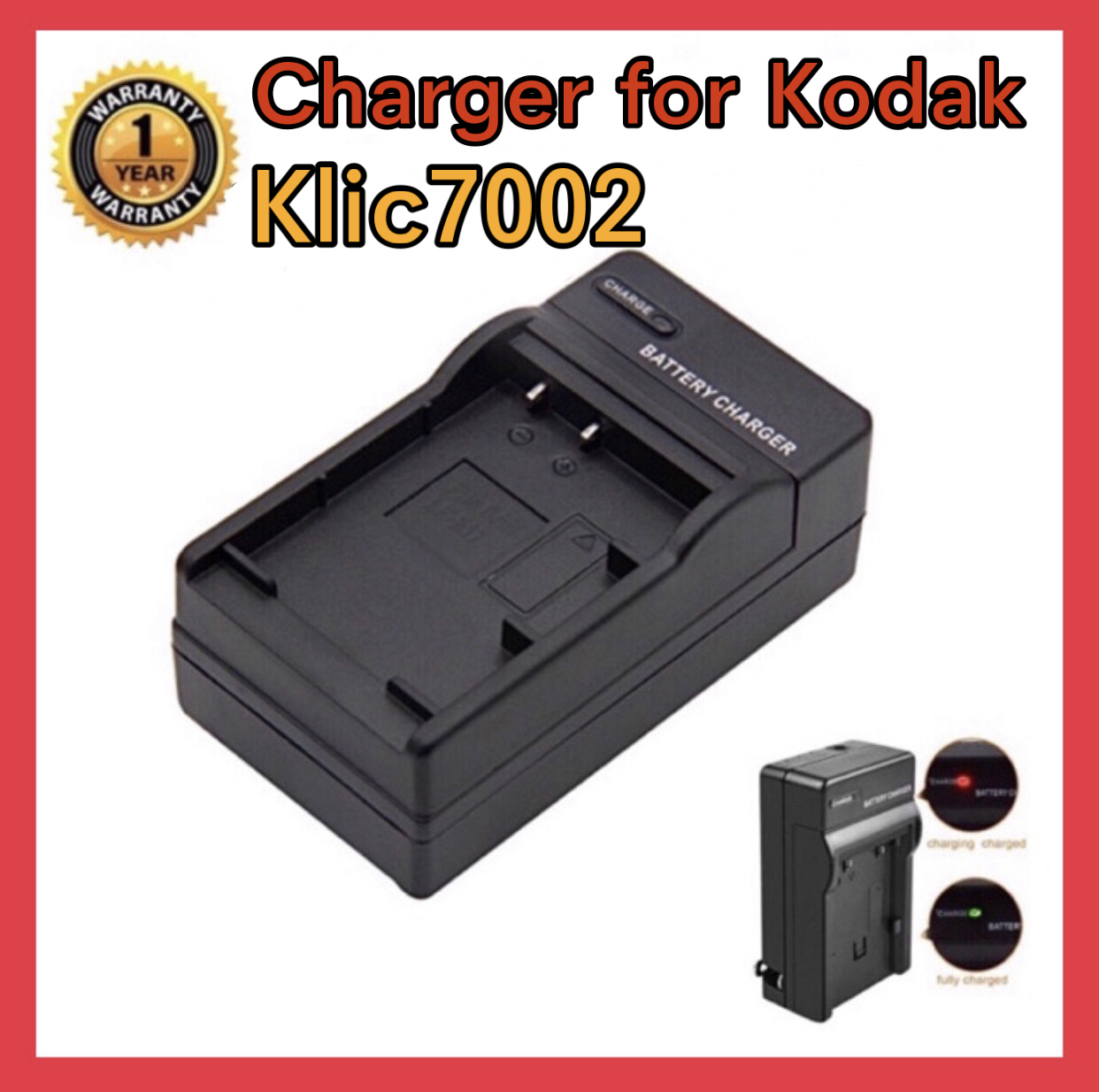 แท่นชาร์จแบตกล้อง โกดัก K7002/KODAK CHARGER K7002