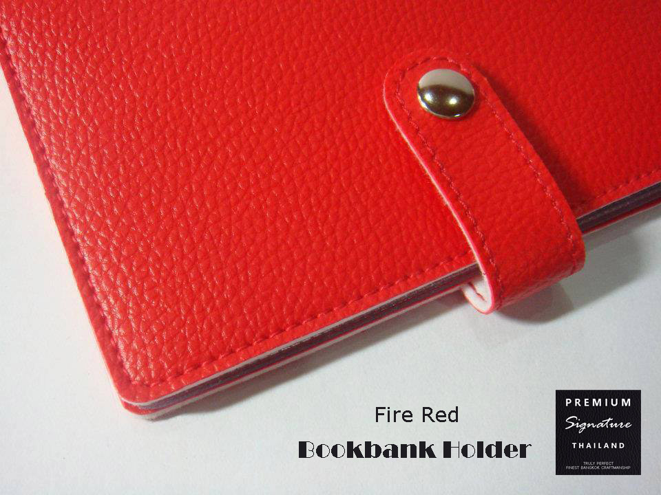 Fire Red(แดง) - Bookbank Holder