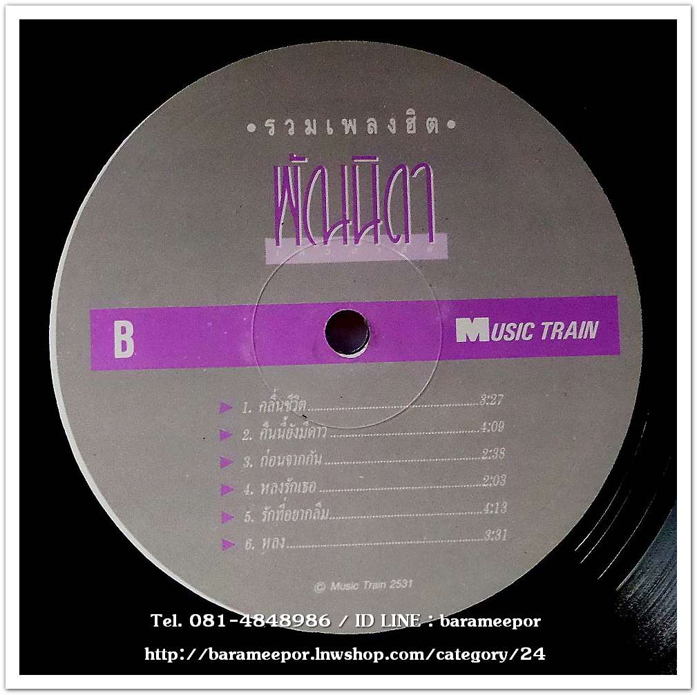 พัณนิดา เศวตาสัย ชุด รวมเพลงฮิต ชุดที่ 1 เพลงเพราะๆทั้งอัลบั้ม