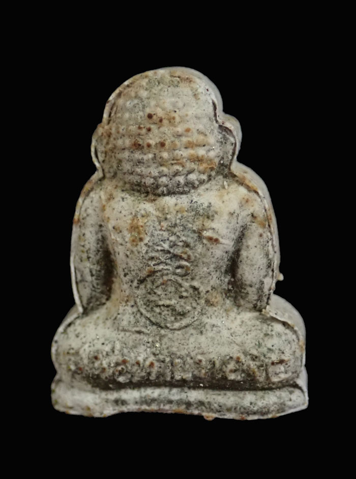 พระปิดตาถือประคำ อาจารย์ทอง วัดสำเภาเชย รุ่นเลื่อนสมณศักดิ์ ปี 2545 เนื้อผงพุทธคุณ