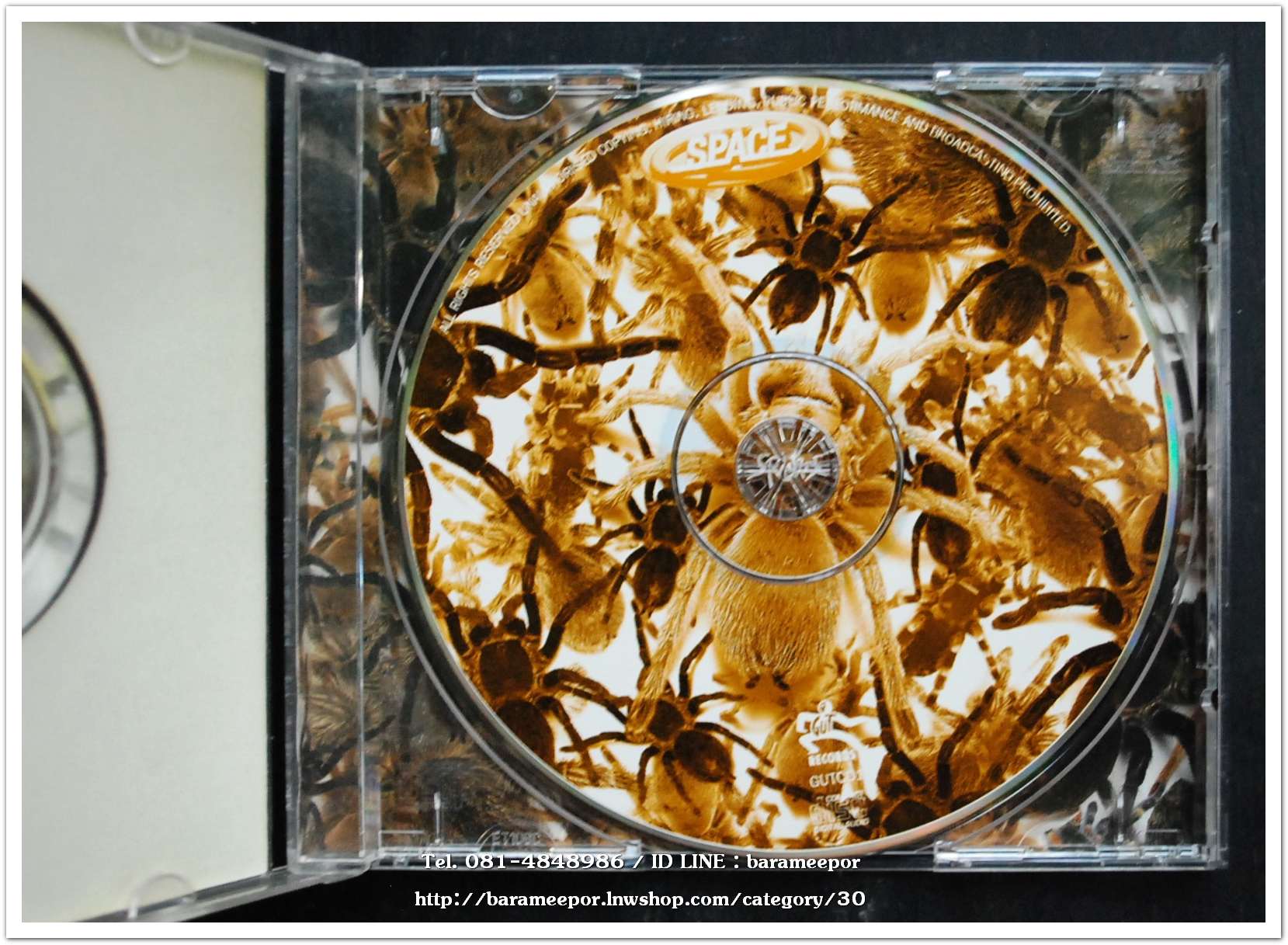 ซีดี.นักร้องญี่ปุ่น ฺSPIDERS SPACE สภาพสวย