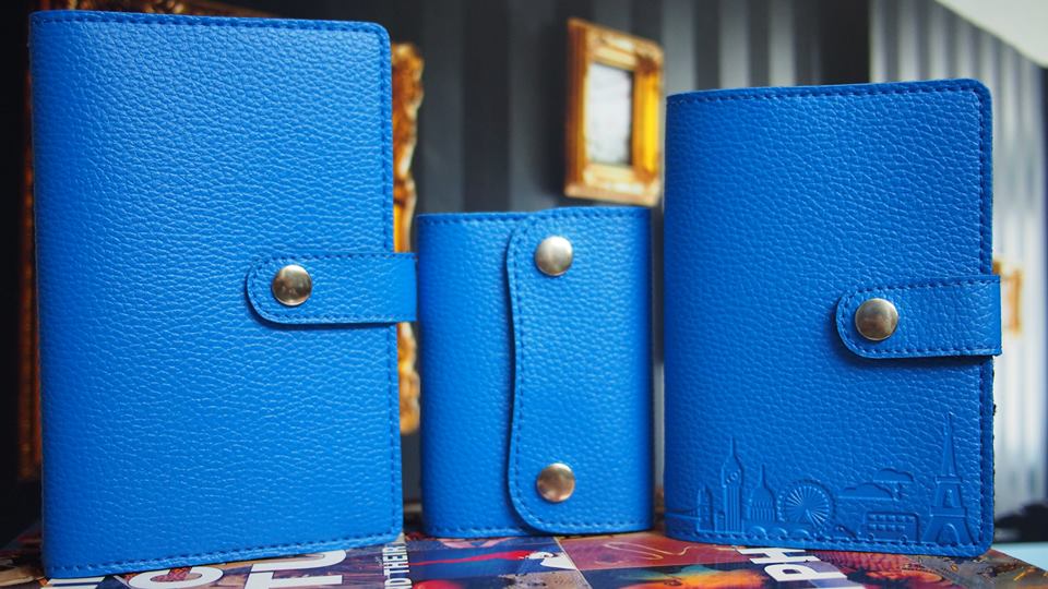 French Blue(น้ำเงิน) - Bookbank Holder