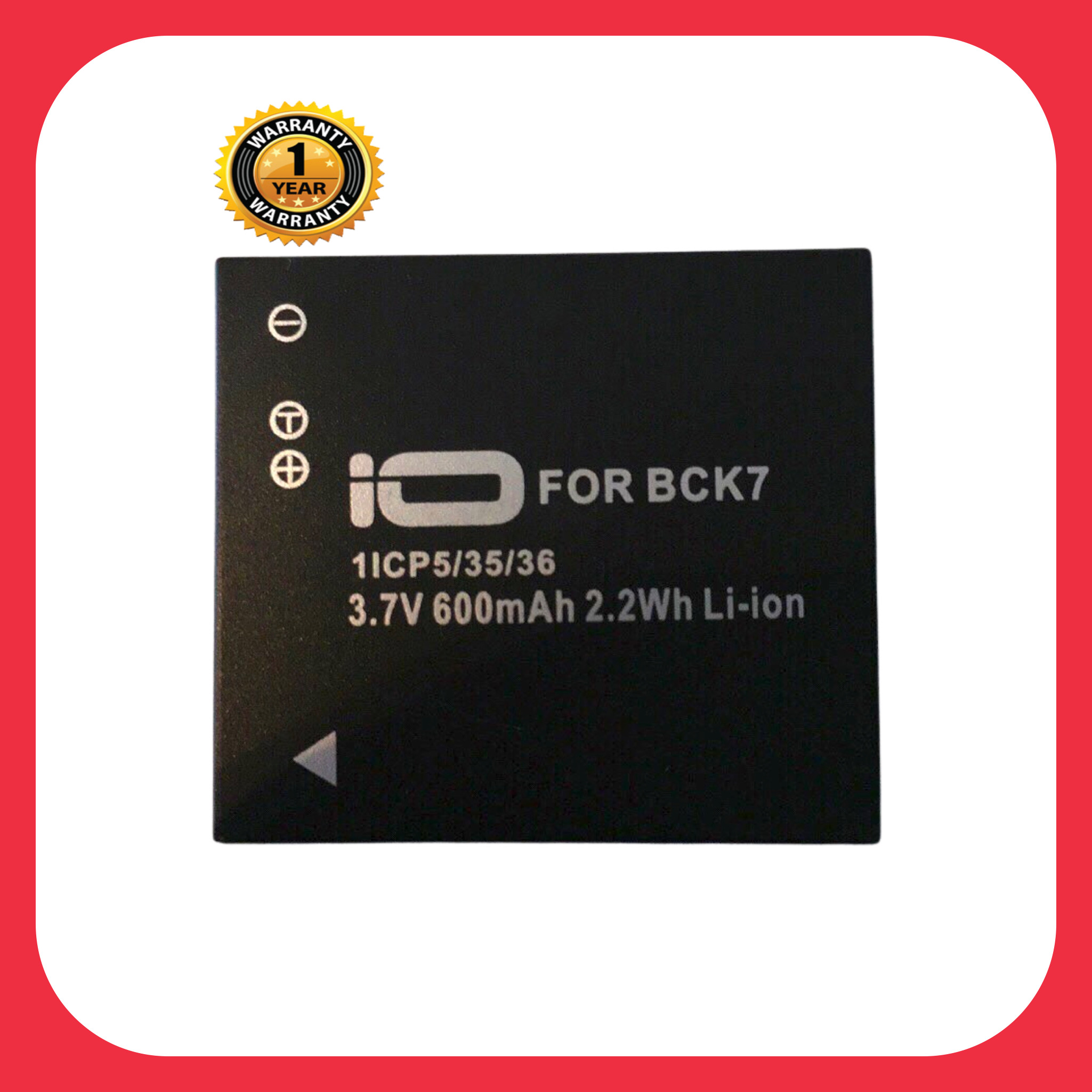 แบตเตอรี่ พานาโซนิค BCK7/Panasonic Battery DMW BCK7 แบตเตอรี่กล้อง พานาโซนิค Panasonic DMW-BCK7 BCK7PP BCK7E BCK7GK แบตพานาโซนิค ใช้กับกล้อง Panasonic Lumix DMC-S1 S3 FH2 FH5 FH24 FH25 FX80