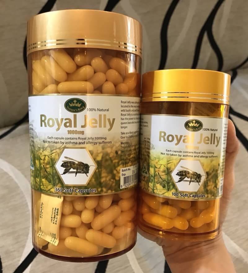 Nature's King Royal Jelly 1000mg.