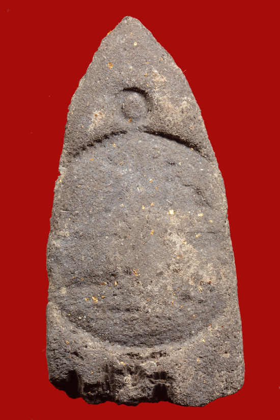 (แร่เยอะ) หลวงพ่อทวดเนื้อว่าน พิมพ์หลังเหรียญ วัดนาประดู่ ปัตตานี พ.ศ. 2534