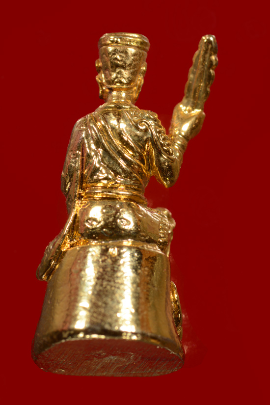 รูปหล่อเทพเจ้าไฉ่ซิงเอี๊ยะ เนื้อกะไหล่ทอง อ.หาดใหญ่ พ.ศ.2544