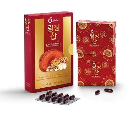 ผลิตภัณฑ์เสริมอาหาร “S.O.M LINGZHI SUN” หลินจือ ซัน บรรจุ 60 เม็ด
