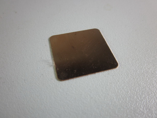 แผ่นทองแดงระบายความร้อน ขนาด 20*20mm