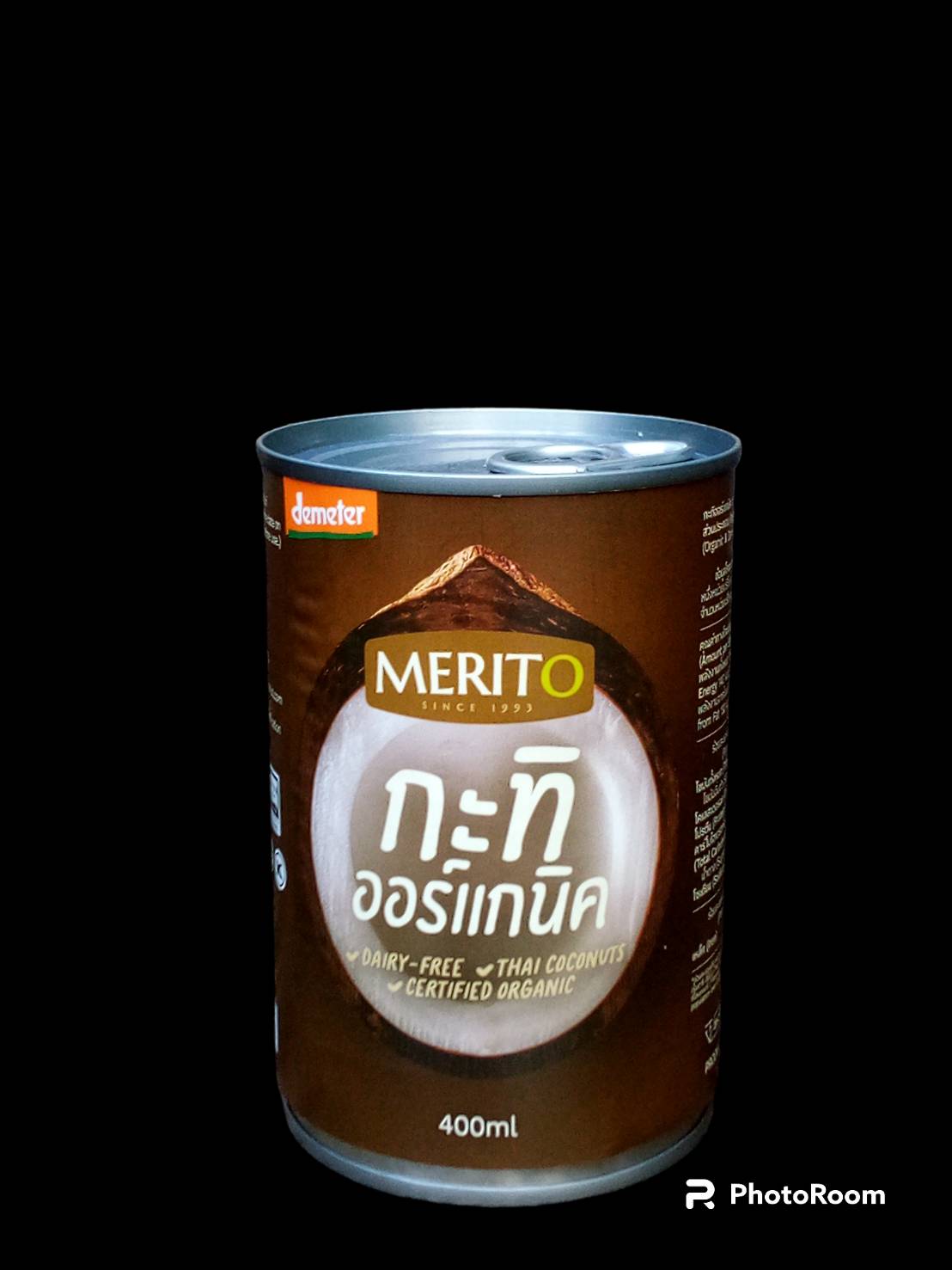 27-092-1100-1 กะทิอินทรีย์ฯ (เมอริท) 400 มล.* 1