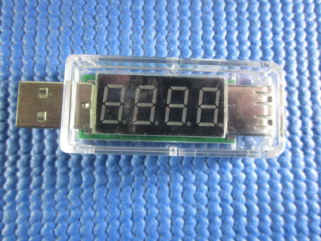 เครื่องวัดกระแสไฟอุปกรณ์ USB (ตรง)