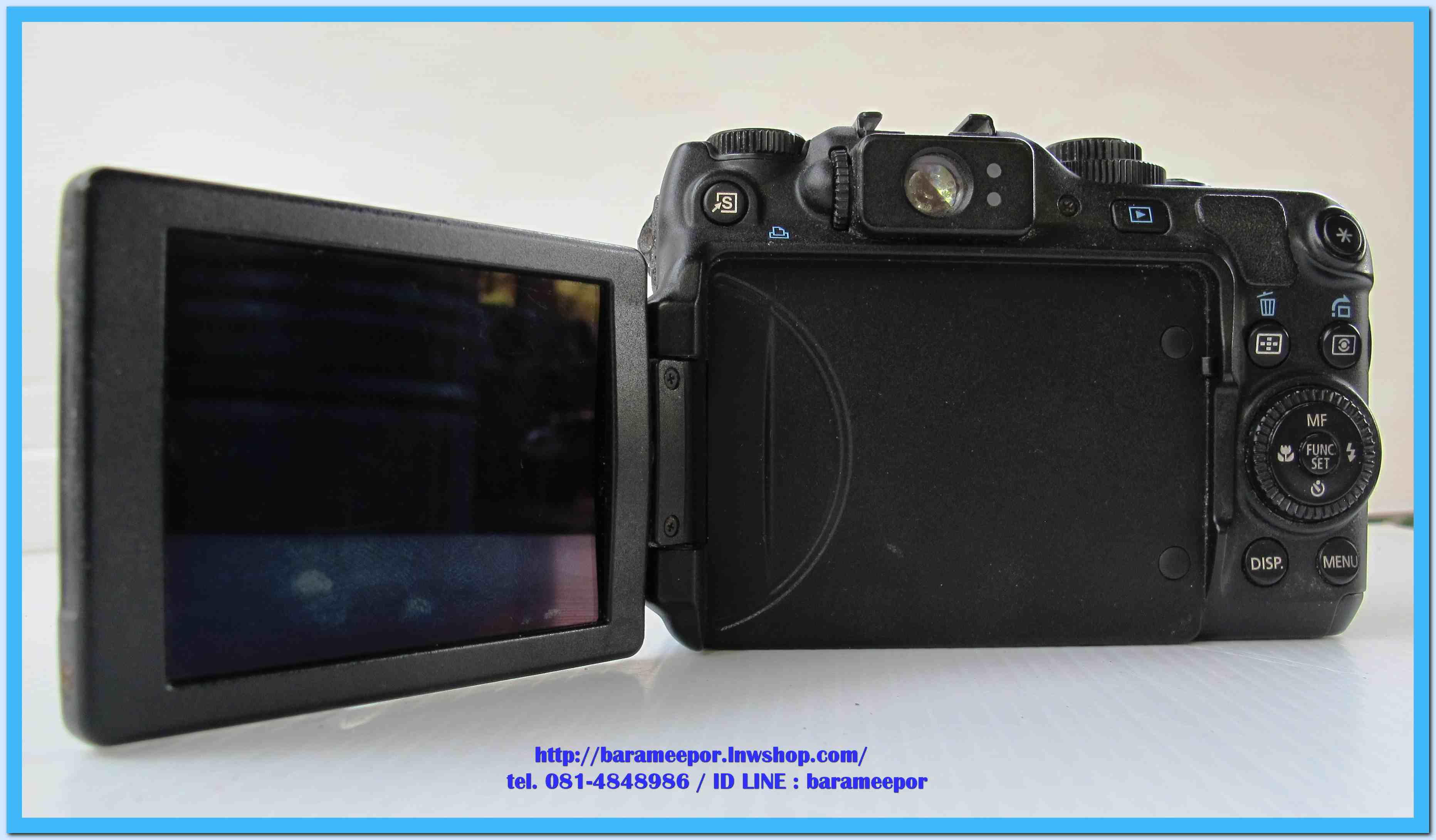 กล้อง Canon G12 มีเฉพาะตัวกล้อง ไม่มีถ่าน ไว้เป็นอะไหล่