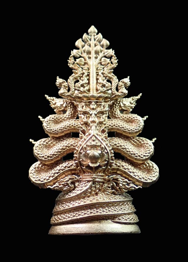 *ส้รางเพียง 55 องค์* พระกริ่งพุทธศิลป์มุจลินท์นาคราชโพธิสักการ ปี 2563 (พระประจำวันเสาร์) *เป็นรุ่นแรก จากงานจิตรกรรม สู่งานประติมากรรม ศิลปะแห่งสีสัน* เนื้อบรอนซ์ (รายการที่ 1.8 แยกชุดกรรมการใหญ่ ) หมายเลข ๑๐