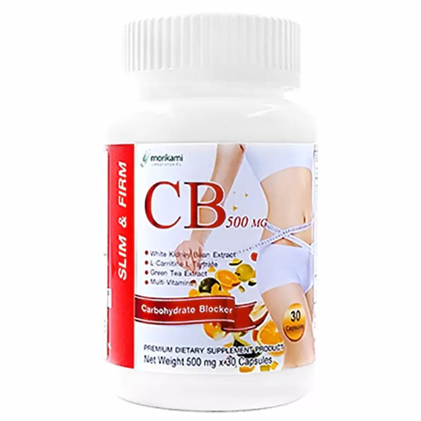 Morikami CB 500 mg. โมริคามิ ซีบี 500 [30 แคปซูล] ช่วยควบคุมน้ำหนัก รักษารูปร่างและเผาผลาญไขมันส่วนเกิน