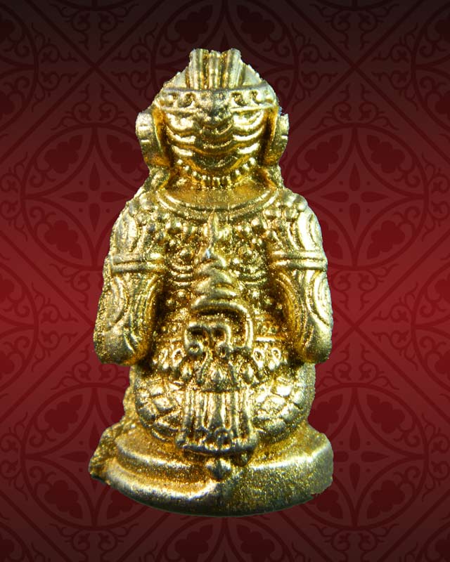 หนุมาน "รุ่นแรก" หลวงพ่อแสวง วัดลาดปลาดุก นนทบุรี ปี 2559 เนื้อผง