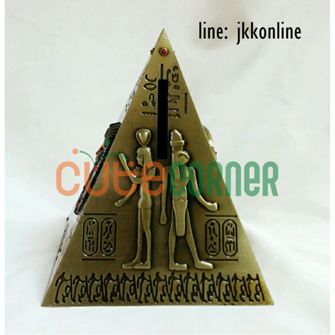 01709-โมเดลปิรามิดออมสิน 13ซม - ฟรีค่าส่ง