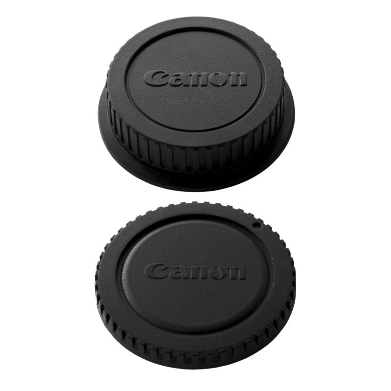 ฝาปิดหน้ากล้อง และฝาปิดหลังเลนส์ Canon Body and Rear Lens Cap