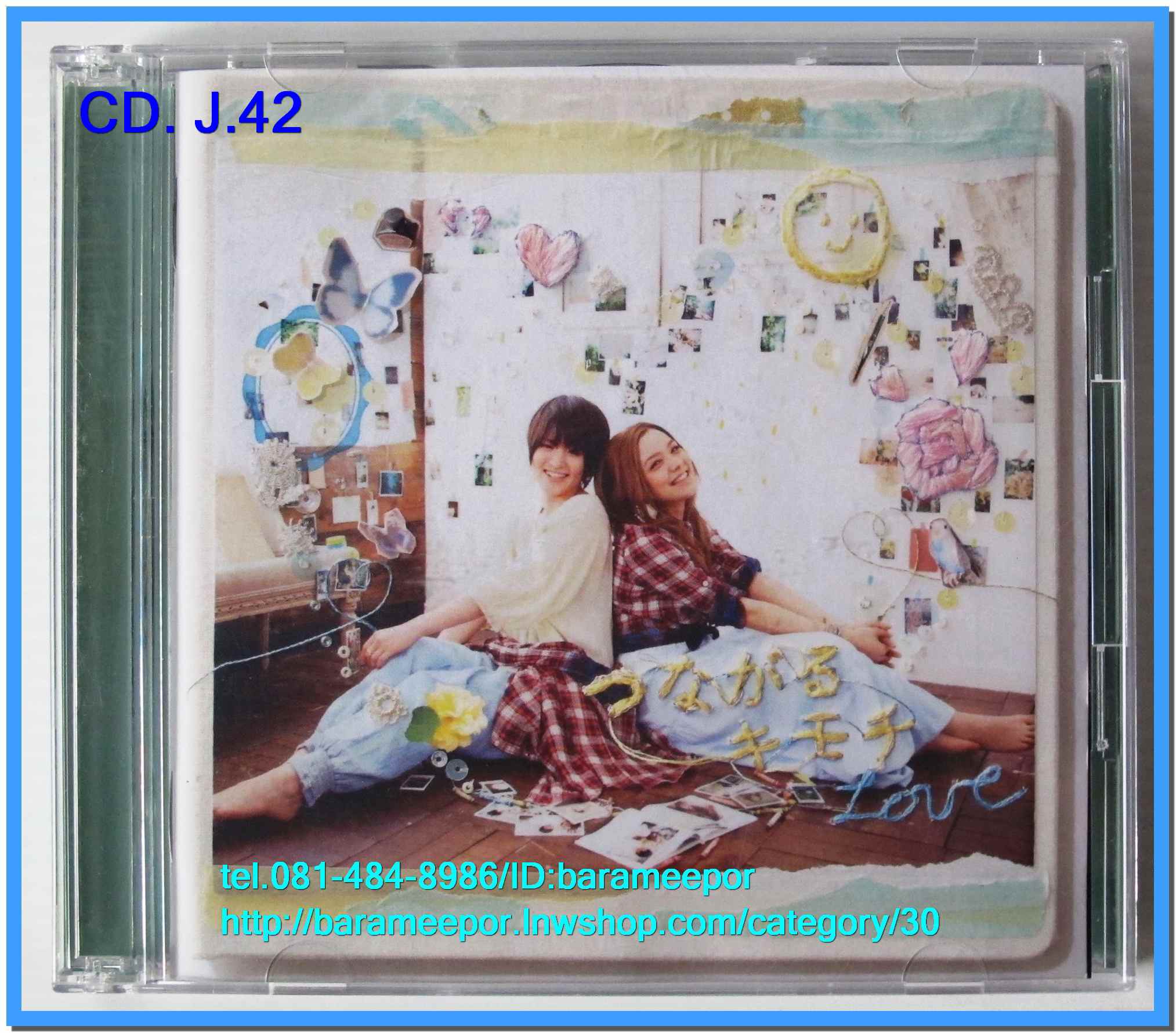 ซีดี.นักร้องญี่ปุ่น 2 สาว LOVE AICL 2243 CD+DVd MV.รวม 2 แผ่น พร้อมบุ๊คเลทสวยงามมาก