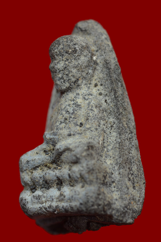 หลวงพ่อทวด พิมพ์เล็ก หลังแร่ พ่อท่านพล วัดนาประดู่ พ.ศ.2534