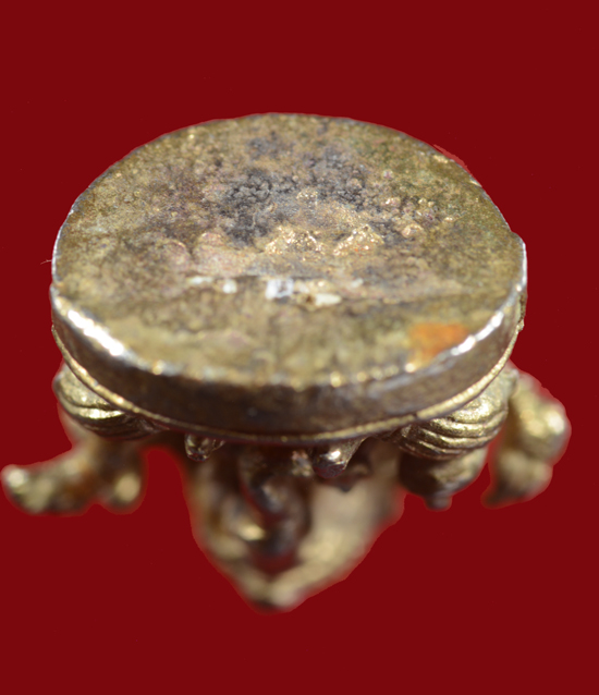 รุปหล่อลอยองค์พระพิฒเนศร์ เนื้อทองเหลือง ไม่ทราบที่