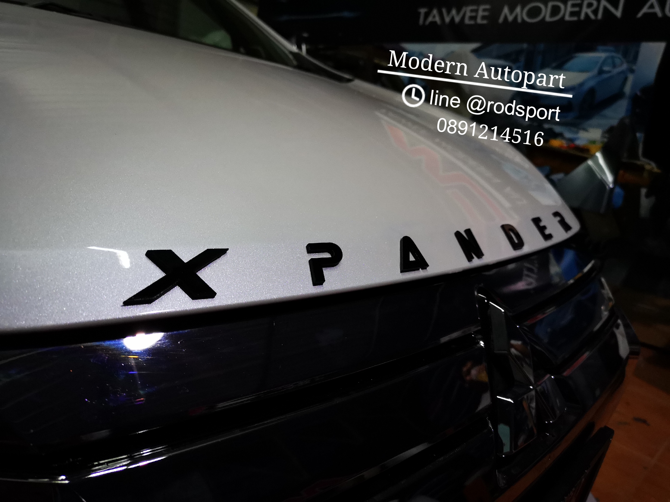 LOGO Xpander โลโก้ Xpander ฝากระโปรงหน้า