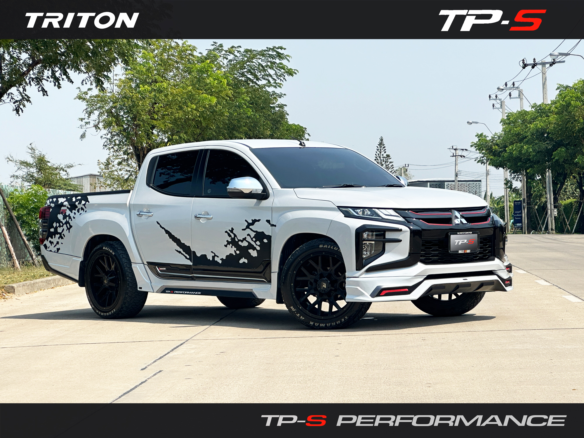 ชุดแต่งรอบคัน MITSUBISHI TRITON 2018 2019 TP-S