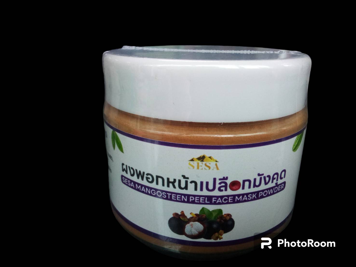 54-133-1100-2 ผงพอกหน้าเปลือกมังคุด 50ก. ศรีษะอโศก