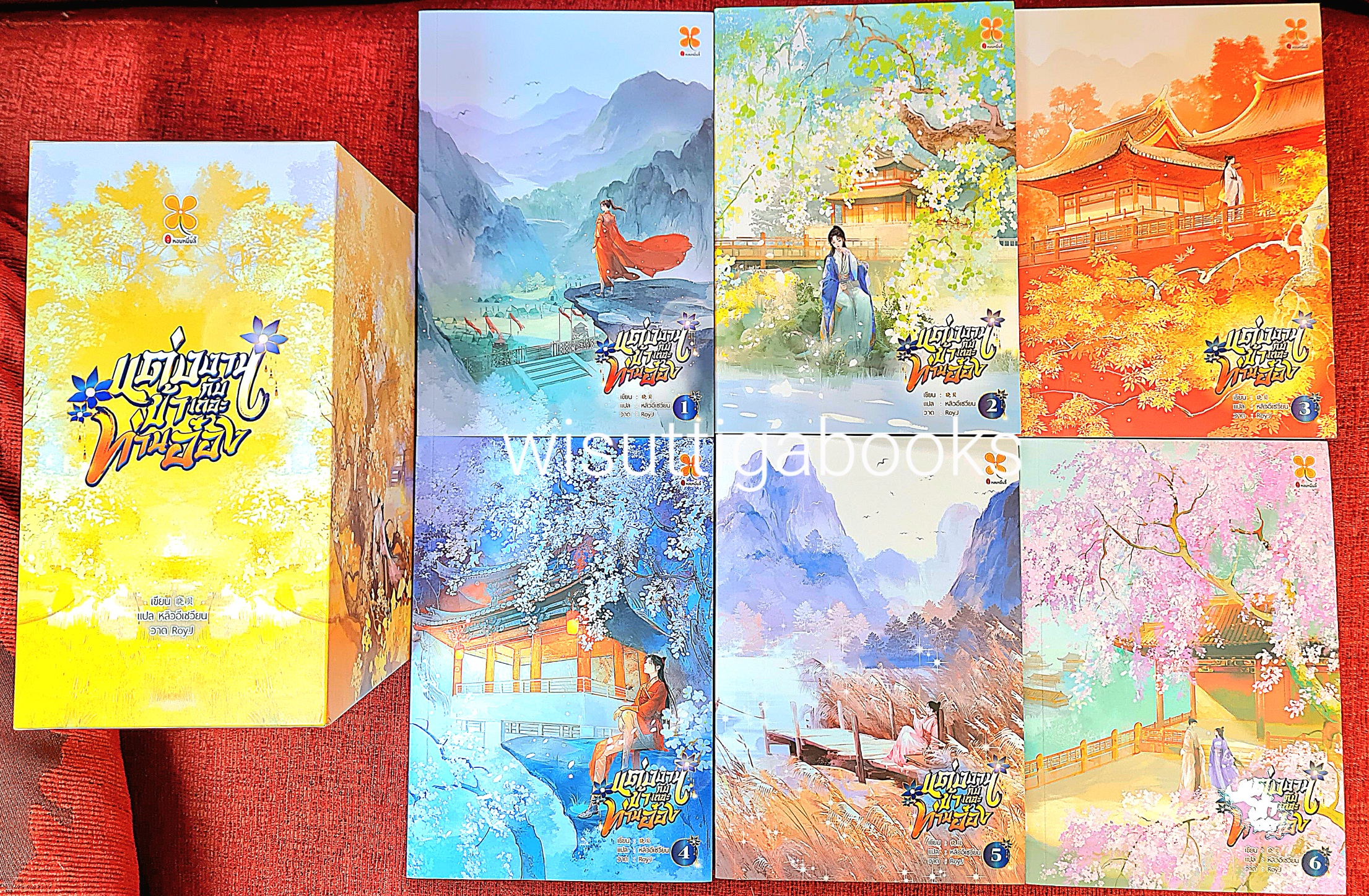 BoxSet แต่งงานกับข้าเถอะท่านอ๋อง (6เล่มจบ+ที่คั่นครบ) : เสี่ยวเป่ย เขียน , หลิวอีเซวียน แปล