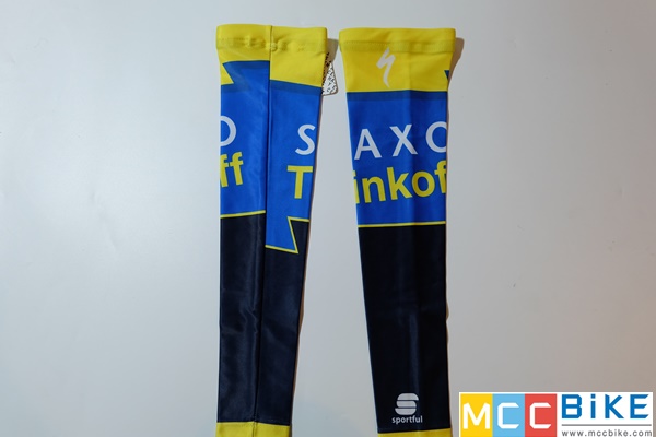ปลอกแขน จักรยาน ลายทีม TINKOFF
