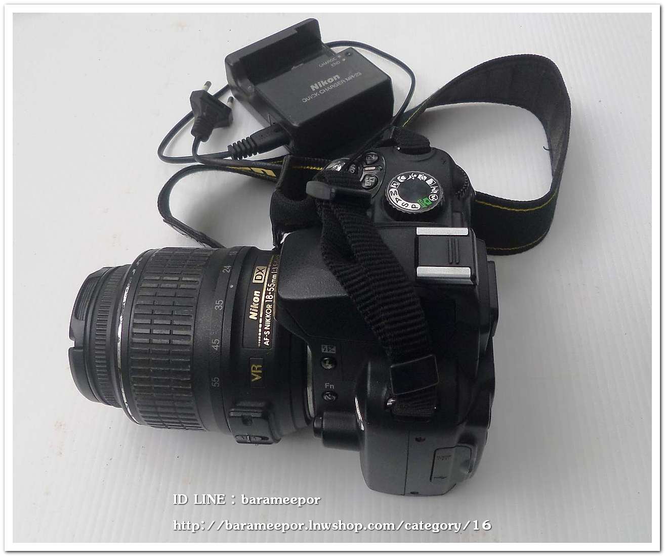 กล้อง NIKON D60 + 18-55 mm.