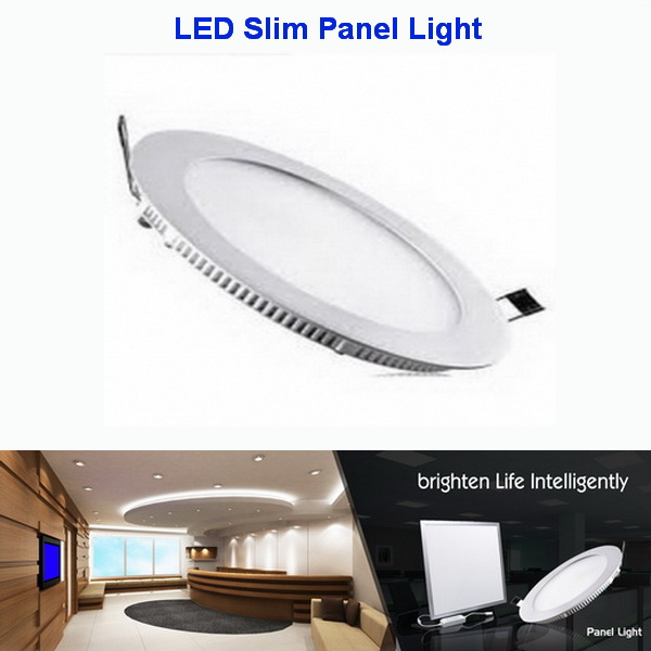 หลอดไฟแบบฝังฝ้าเพดาน LED Slim Panel 18W.