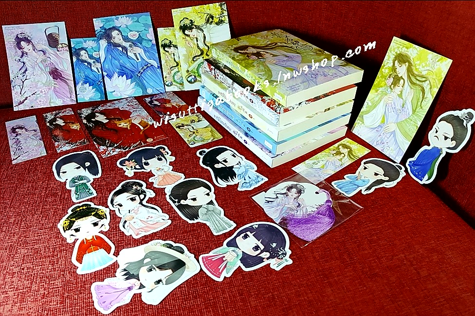 ชาตินี้ไม่ขอเป็นอนุ! (5เล่มจบ+ที่คั่นพู่+magnet +จิบิ+ที่คั่น+โปสการ์ดครบ) ฉางโกวลั่วเยวี่ย เขียน , ลู่เผิ่งฮวา แปล