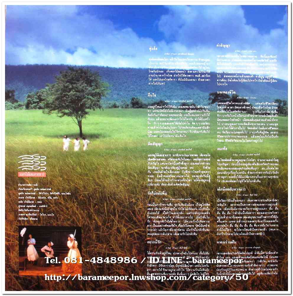 สาว สาว สาว ชุด แมกไม้และสารธาร(ทุ่งอ้อ) แผ่นเต็ม เลเบล 2 สี