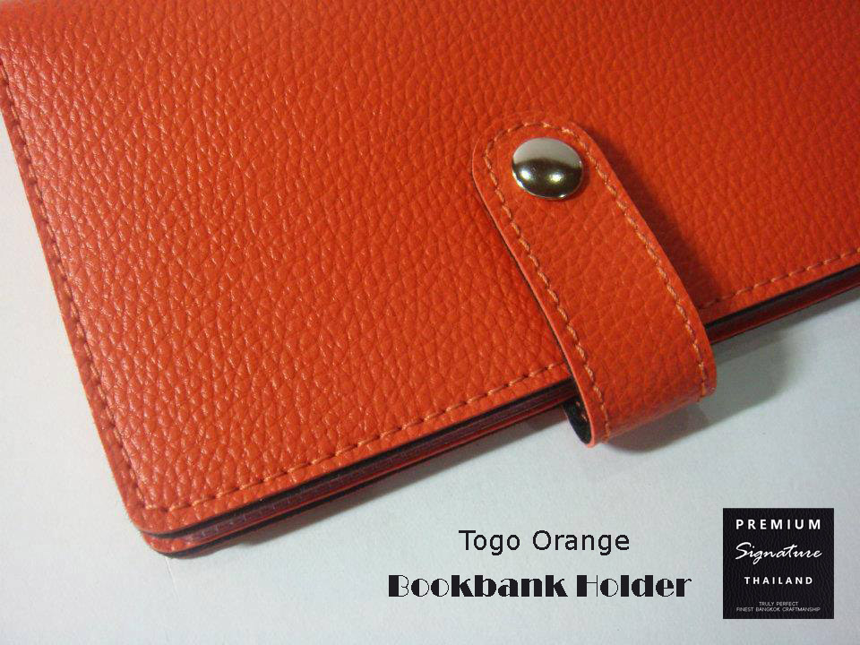 Togo Orange(ส้ม) - Bookbank Holder