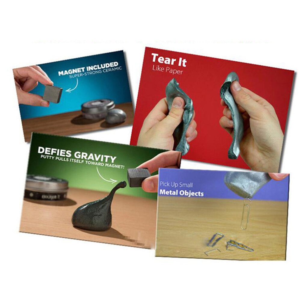 K413-C40 Putty Slime สไมล์อเมริกา แม่เหล็ก รุ่นกากเพชร ขนาด 65 กรัม