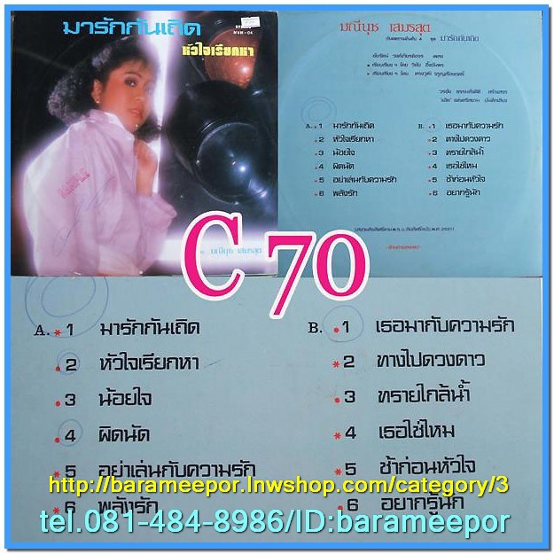 มณีนุช เสมรสุต ชุด มารักกันเถิด..1