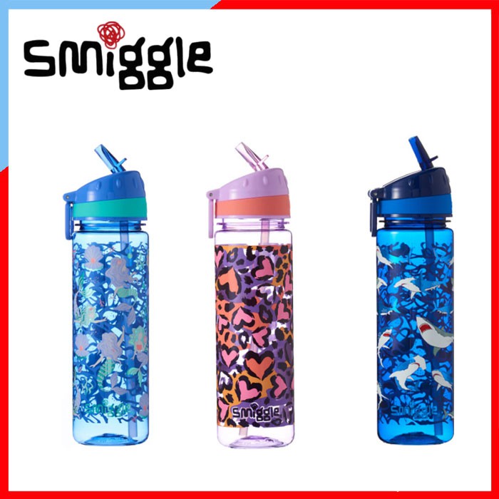 SMO44-AU236 ขวดน้ำSmiggleของแท้ ขวดน้ำพร้อมหลอดสำหรับเด็ก ขวดน้ำมีหลอด ขวดน้ำเด็กเล็ก ขวดน้ำเด็ก กระติกน้ำเด็ก กระติกน้ำ