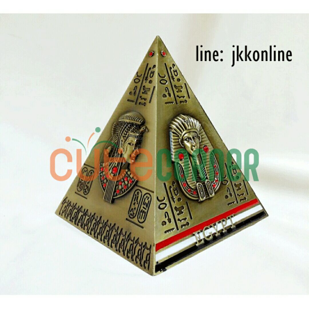 01709-โมเดลปิรามิดออมสิน 13ซม - ฟรีค่าส่ง