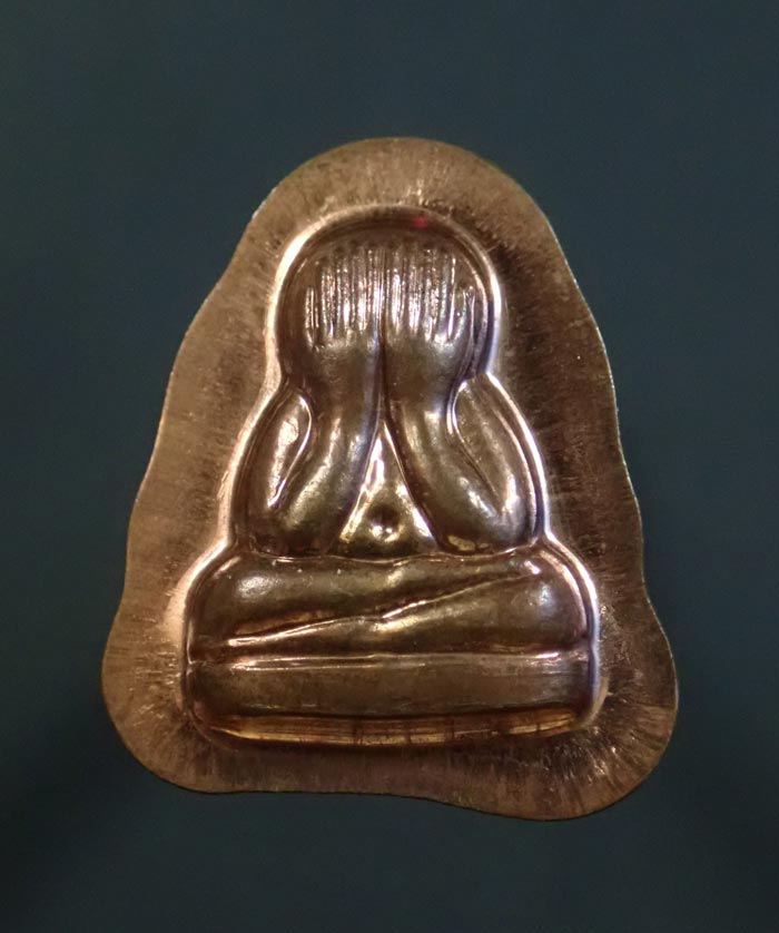 *4 องค์* พระปิดตามหาลาภ 87 ปี พ่อท่านเขียว วัดห้วยเงาะ ปัตตานี ปี 2558 เนื้อนวะโลหะไม่ตัดปีก, เนื้อทองแดงไม่ตัดปีก, เนื้อทองทิพย์ และเนื้อทองแดง