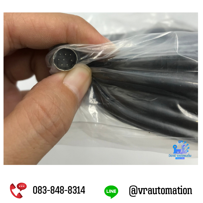 Aiyan Electronics Mitsubishi GT01-C50R4-8P | สายลิ้งค์ PLC FX Series ไป HMI GOT (RS-422) 5M | P0537