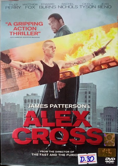 DVD.ALEX CROSS แผ่นสภาพสวย สะสมเอง ปกตามภาพ ใส่ซอง D.30